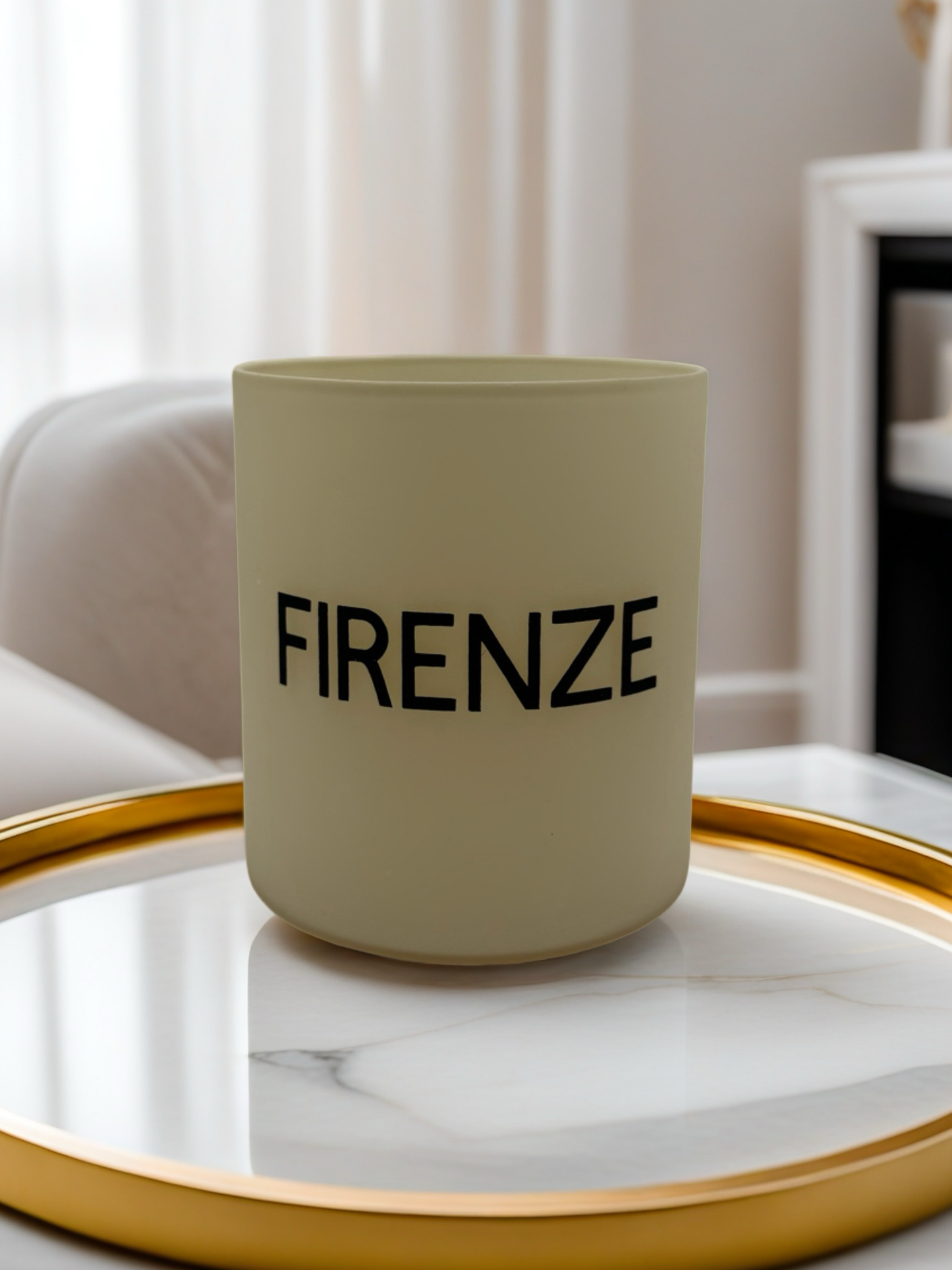 Small Urban Candle - Crema