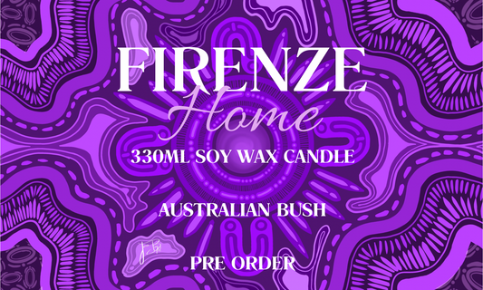 Large Soy Candle Pre Order - Australian Bush