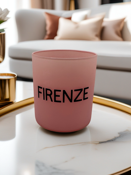 Small Urban Candle - Pink