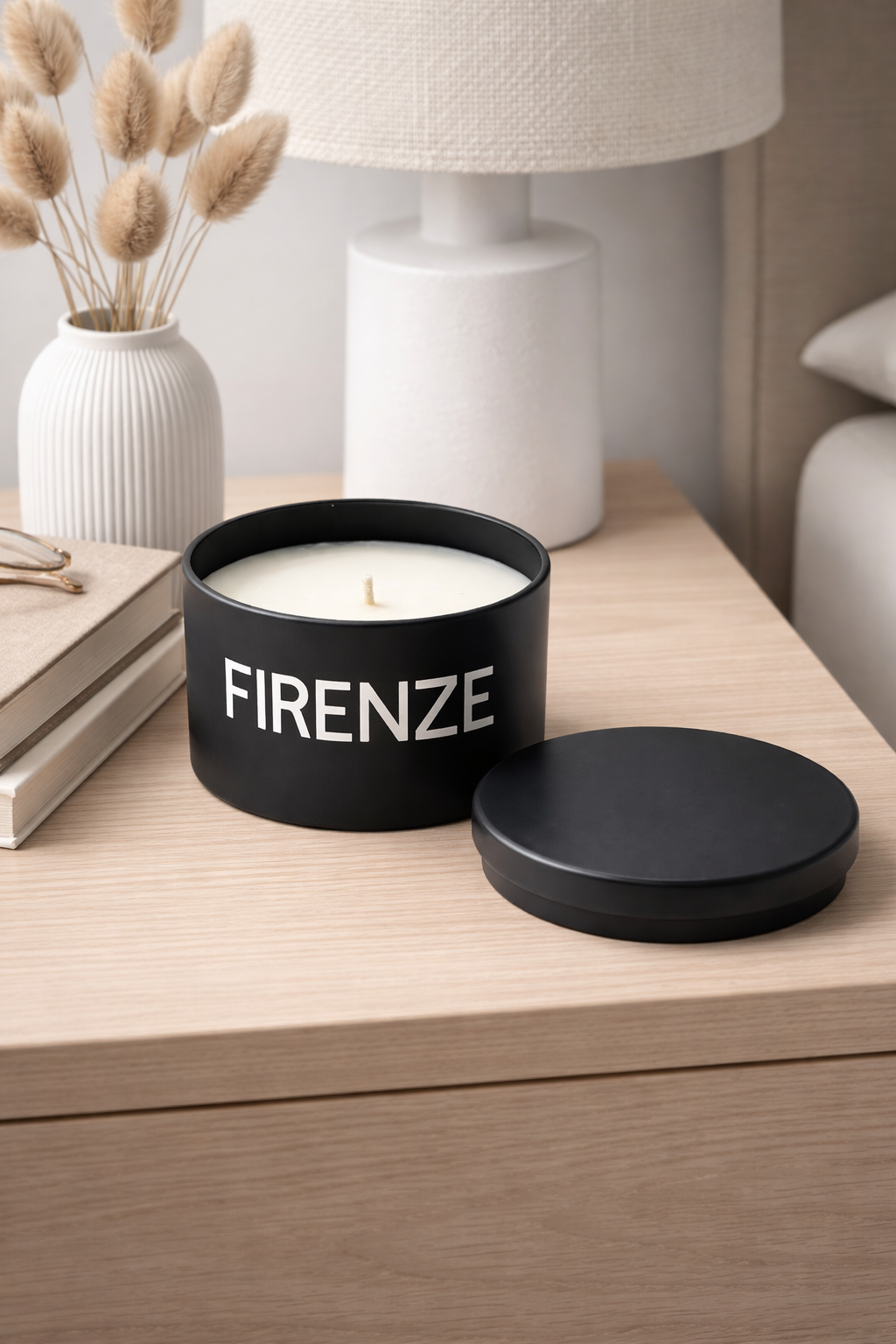 Clearance Black Candle Tin